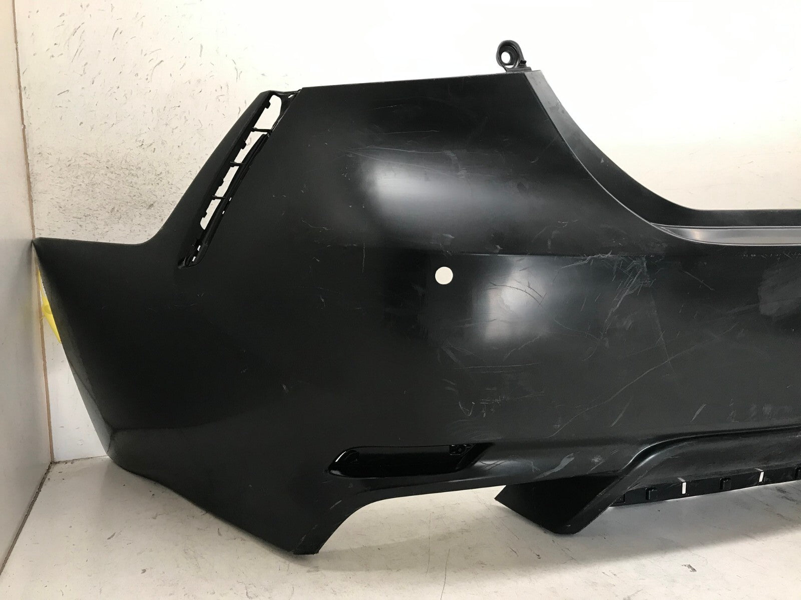 Rear Bumper Cover Unpainted 18-21 Toyota Camry SE/XSE/Hybrid w/Sensor Holes OEM