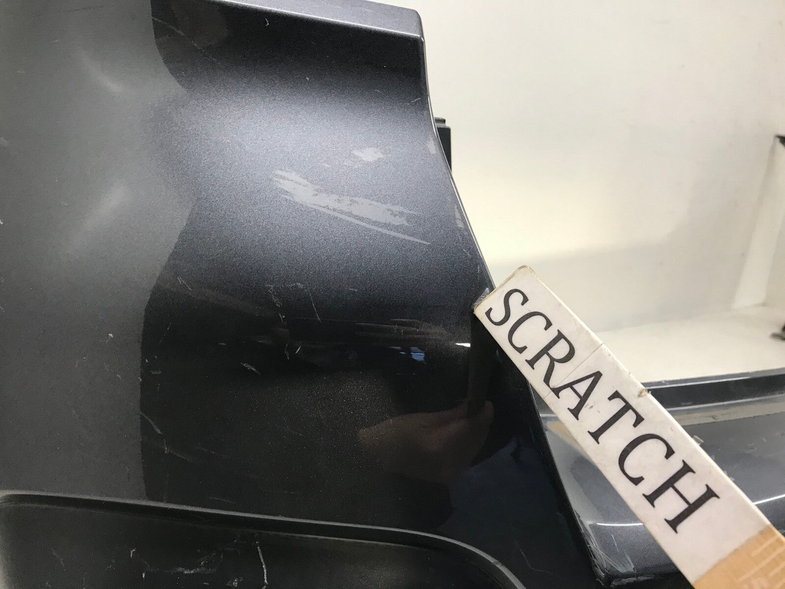 Rear Bumper Cover Subaru Outback w/Sensor Holes Gray 2018 2019 57704AL18A OEM2