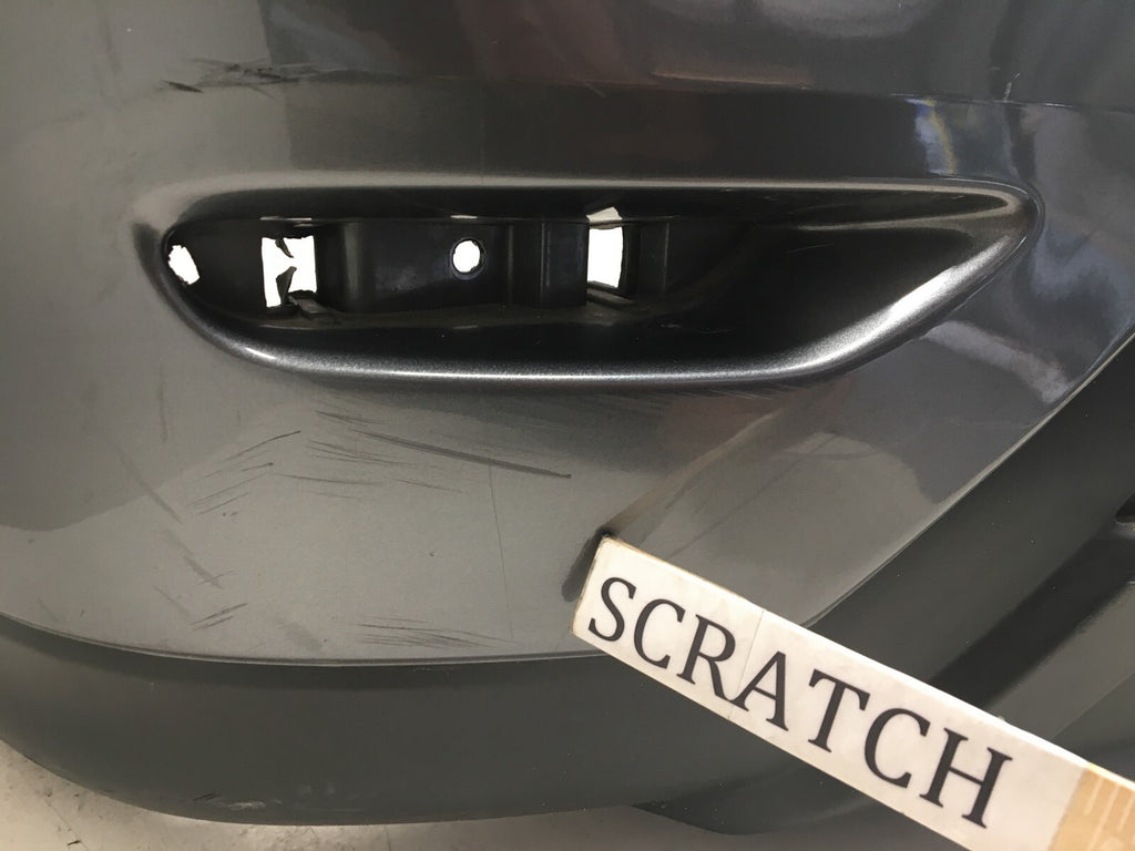 Rear Bumper Cover Nissan Pathfinder Platinum SV Hybrid w/o Sens Holes 13-16 OEM2