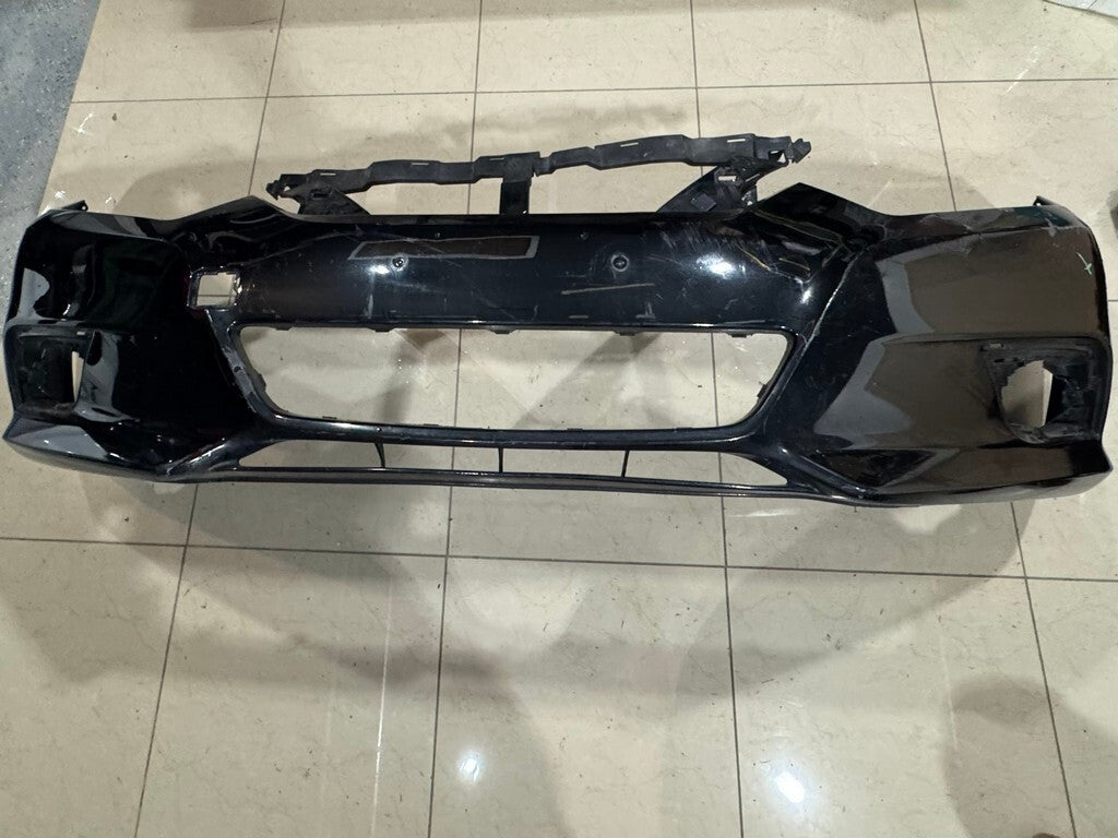 Front Bumper Cover Black Nissan Altima 2016-2018 CAPA