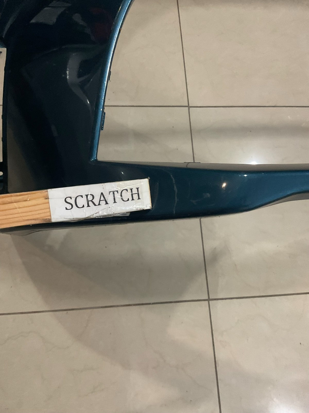 Front Bumper Cover Blue Toyota Camry LE 2025 52119 aq010 OEM