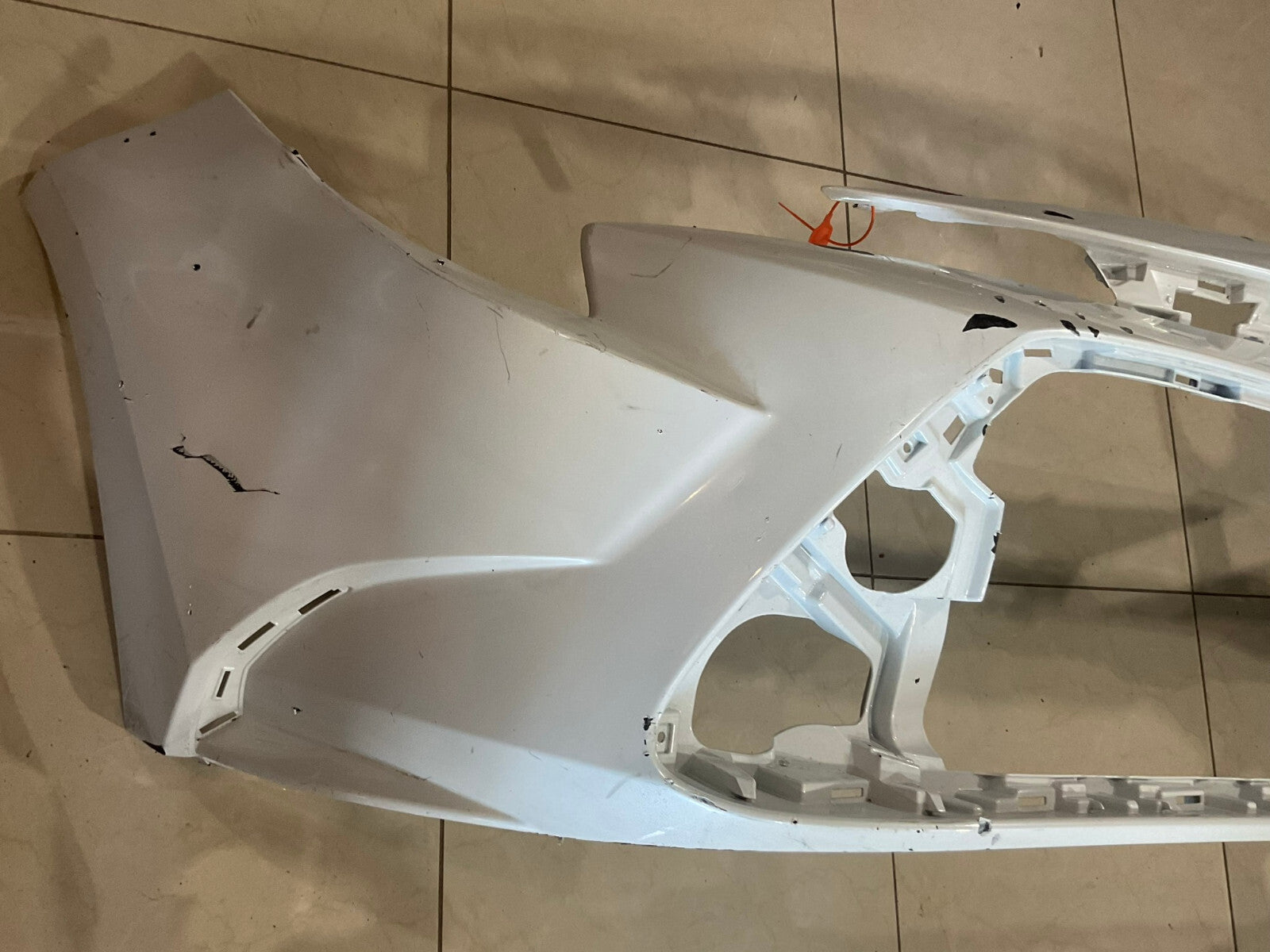 Front Bumper Cover White Toyota Corolla 2020 2021 2022 CAPA