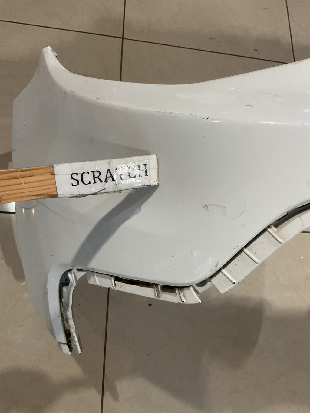Front Upper Bumper Cover White 2017 2018 2019 Kia Soul 86511-b2500 OEM