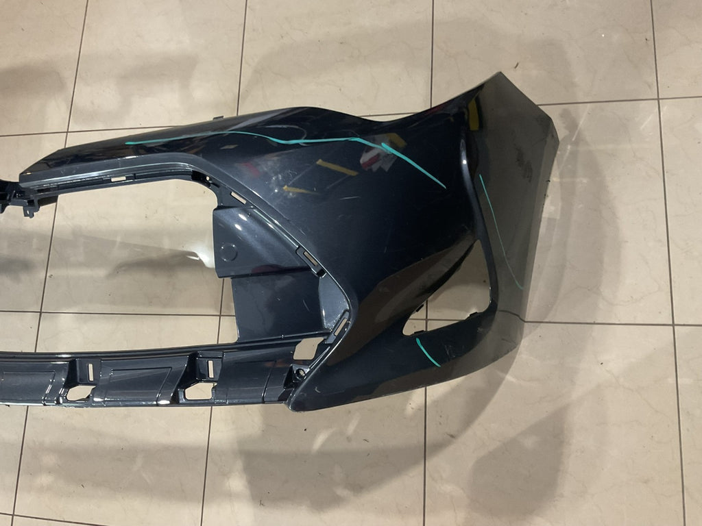 Front Bumper Cover Grey/Blue 2017-18 Toyota Corolla L/LE/Eco/XLE 52119+l2040 OEM