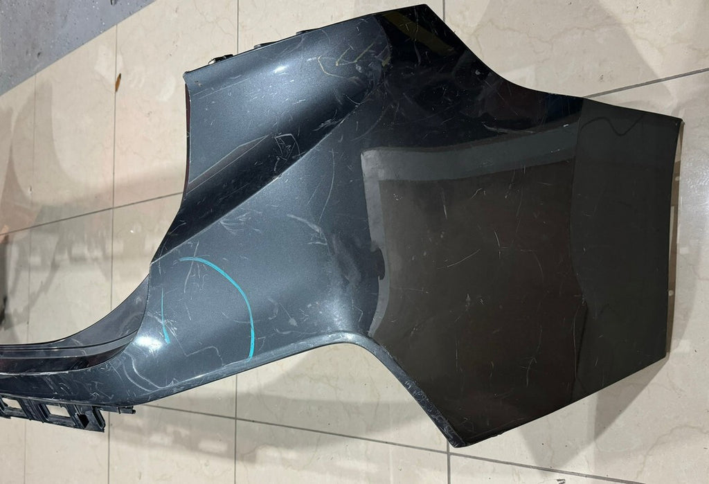 Rear Upper Bumper Cover Grey Hyundai Santa Fe Limited SE SEL Plus 2019 2020 OEM