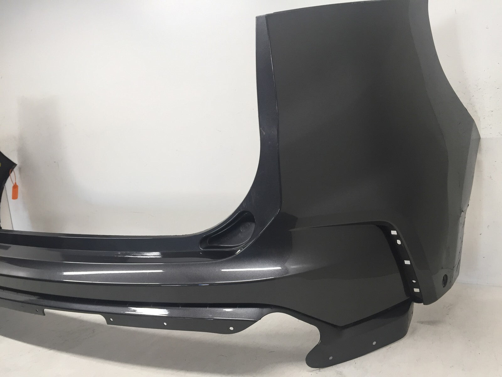 Rear Upper Bumper Cover Ford Edge SEL ST w/Sensor Holes 2019 2020 OEM