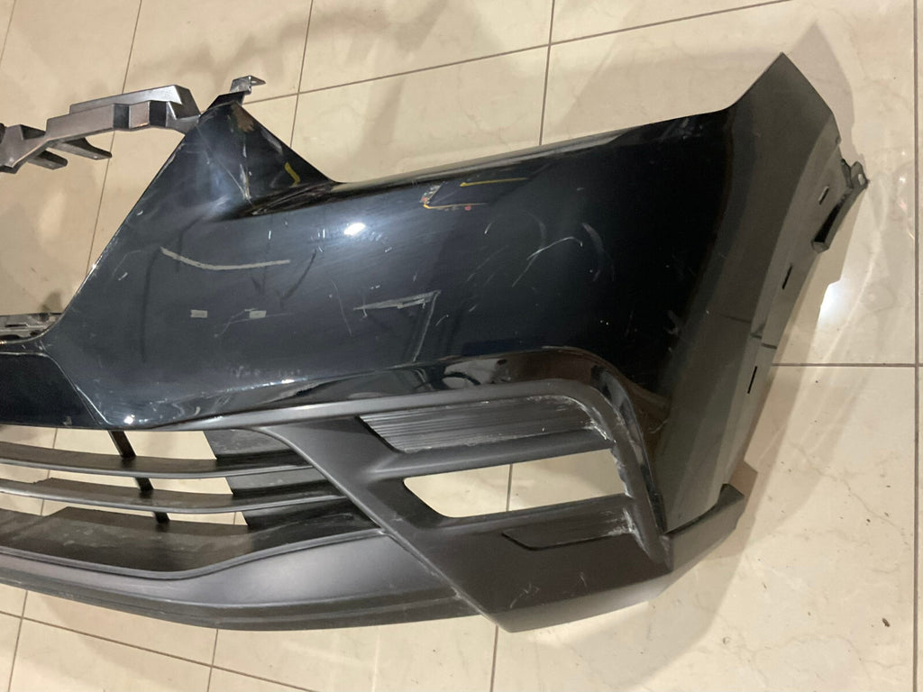 Front Bumper Cover Black 2018-2019 Nissan Kicks S/SV 62022+5RB0H OEM