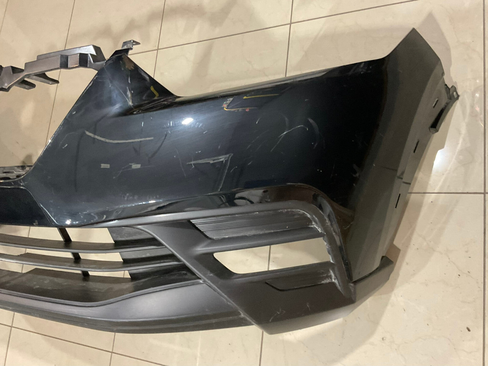 Front Bumper Cover Black 2018-2019 Nissan Kicks S/SV 62022+5RB0H OEM