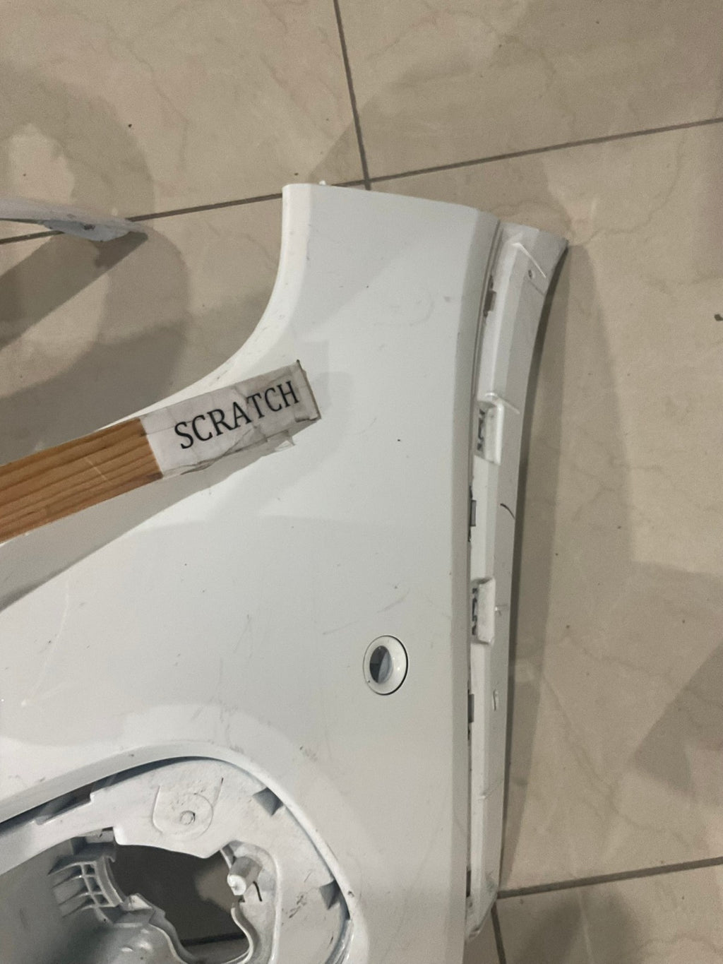 Front Bumper Cover White 2021-23 Mercedes GLA250 H247 a247+885+800 OEM