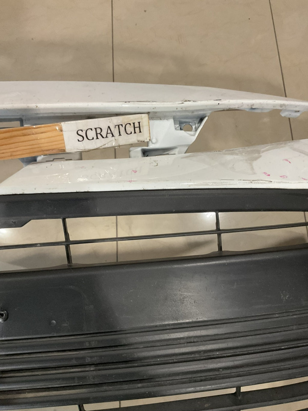 Front Bumper Cover White 2020 2021 2022 Toyota Corolla L LE XLE CAPA