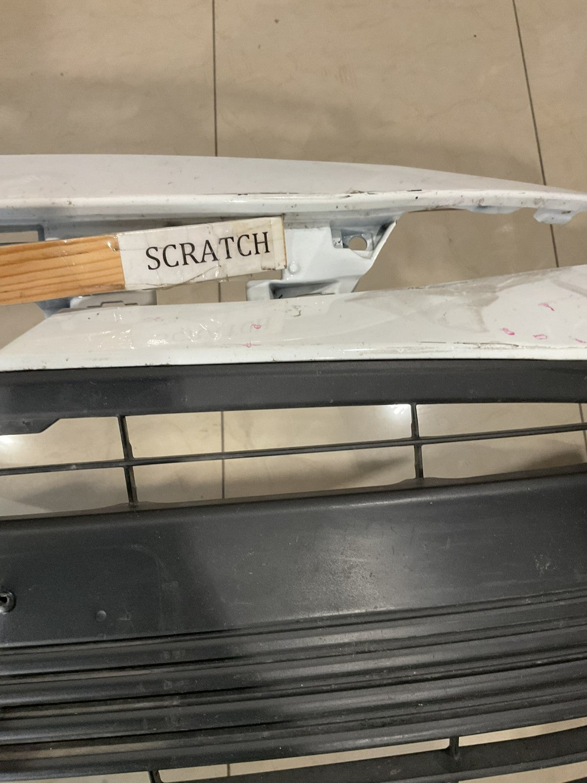 Front Bumper Cover White 2020 2021 2022 Toyota Corolla L LE XLE CAPA