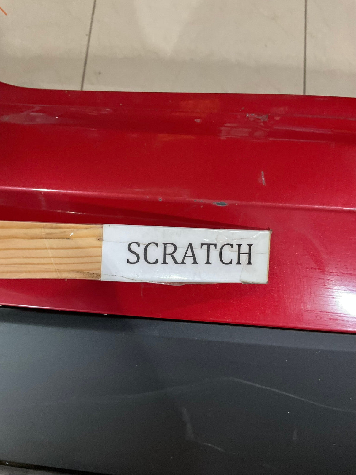 Rear Bumper Cover Red Toyota Corolla Auris Hatchback 18-2019 52159-02E20 OEM
