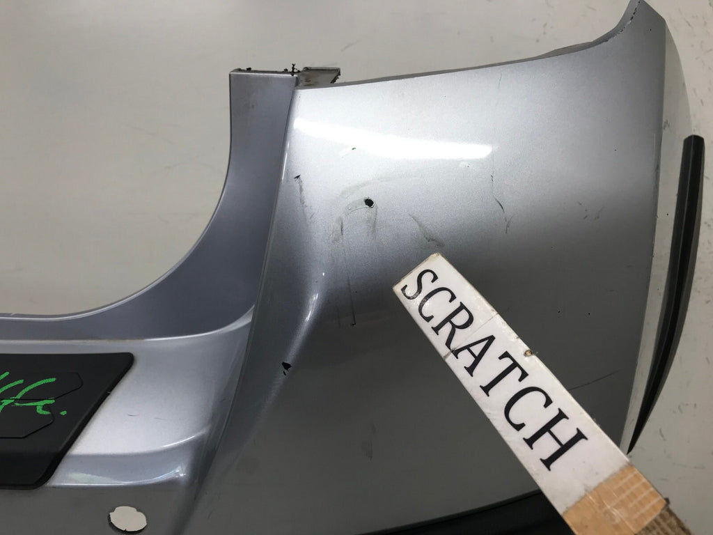 Rear Bumper Cover Silver 18-21 Subaru Crosstrek Base/Limited w/Sensor Holes OEM