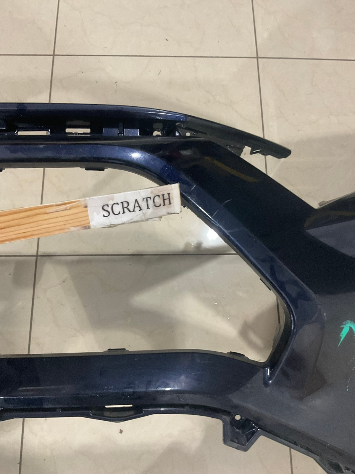 Front Bumper Cover Blue 218 2019-2021 Toyota RAV4 LE/XLE/Hybrid 52119+0R200 OEM