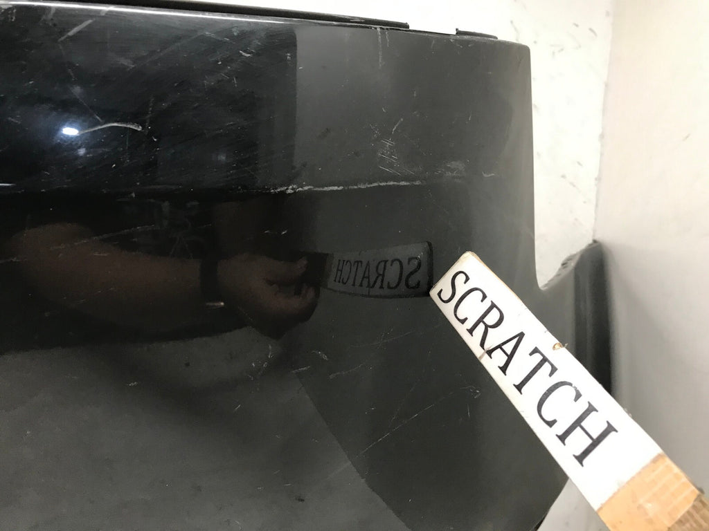Rear Bumper Cover Black 2014-2017 Land Rover Range Sport w/Sensor Holes OEM