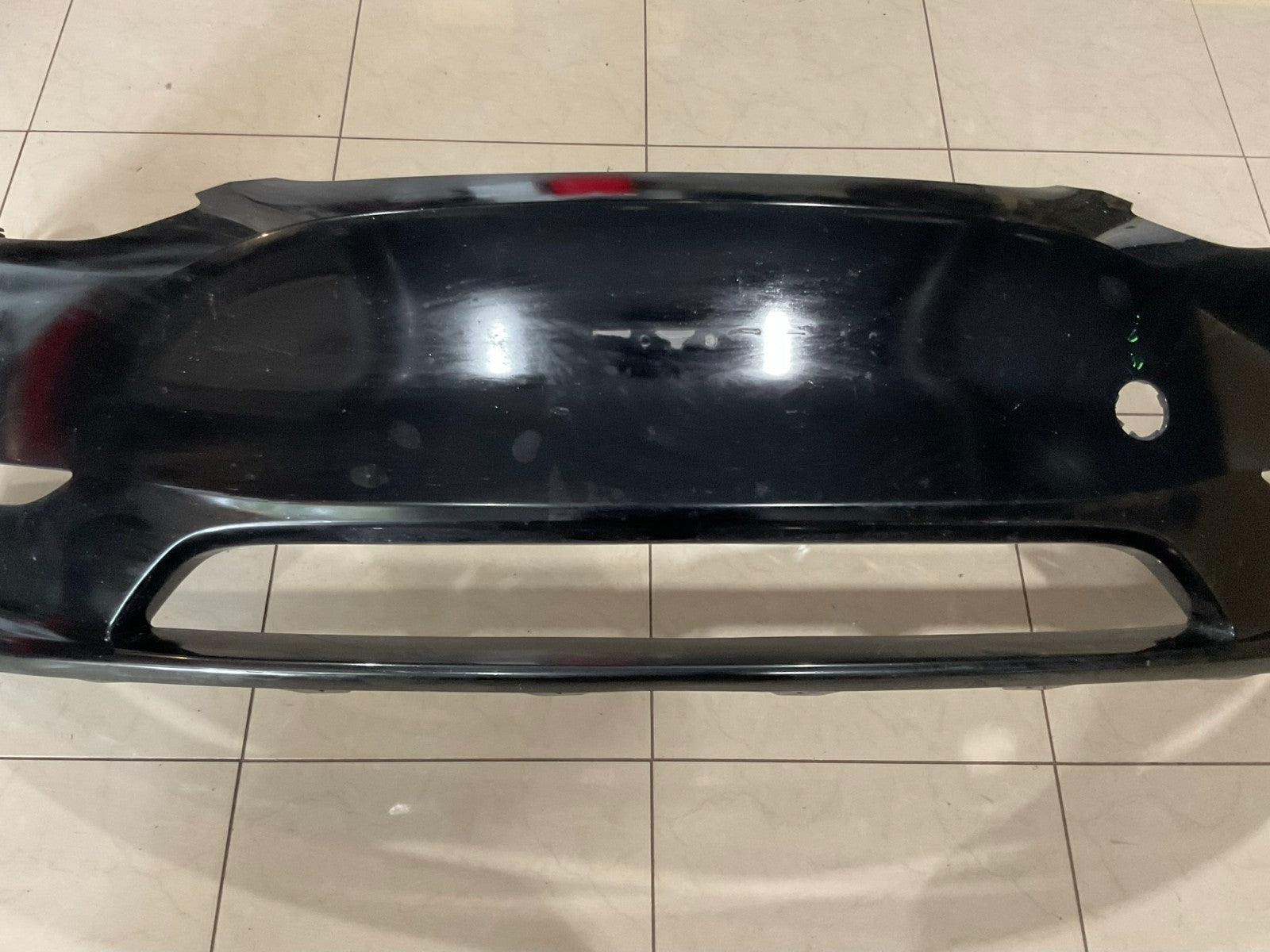 Front Bumper Cover Black 2020-2021 Tesla Model Y 1493745-00-a OEM