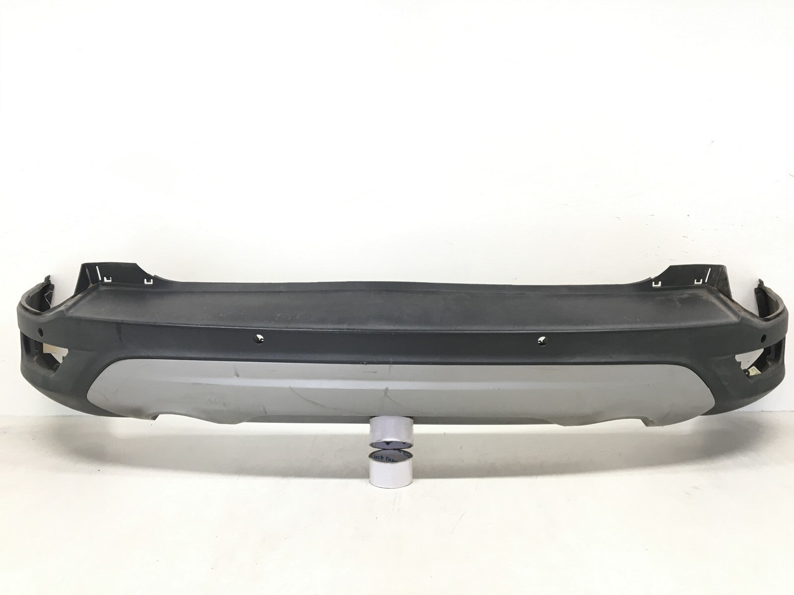 Rear Bumper Cover Ford Escape S SEL Titanium w/o Sens w/o Trailer PKG 13-15 OEM