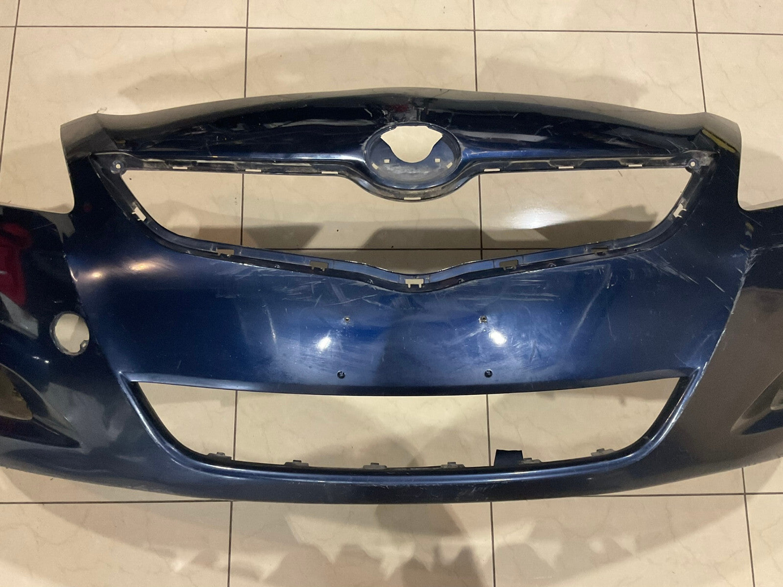 Front Bumper Cover Blue 2007-2012 Toyota Yaris 52119-52530 OEM
