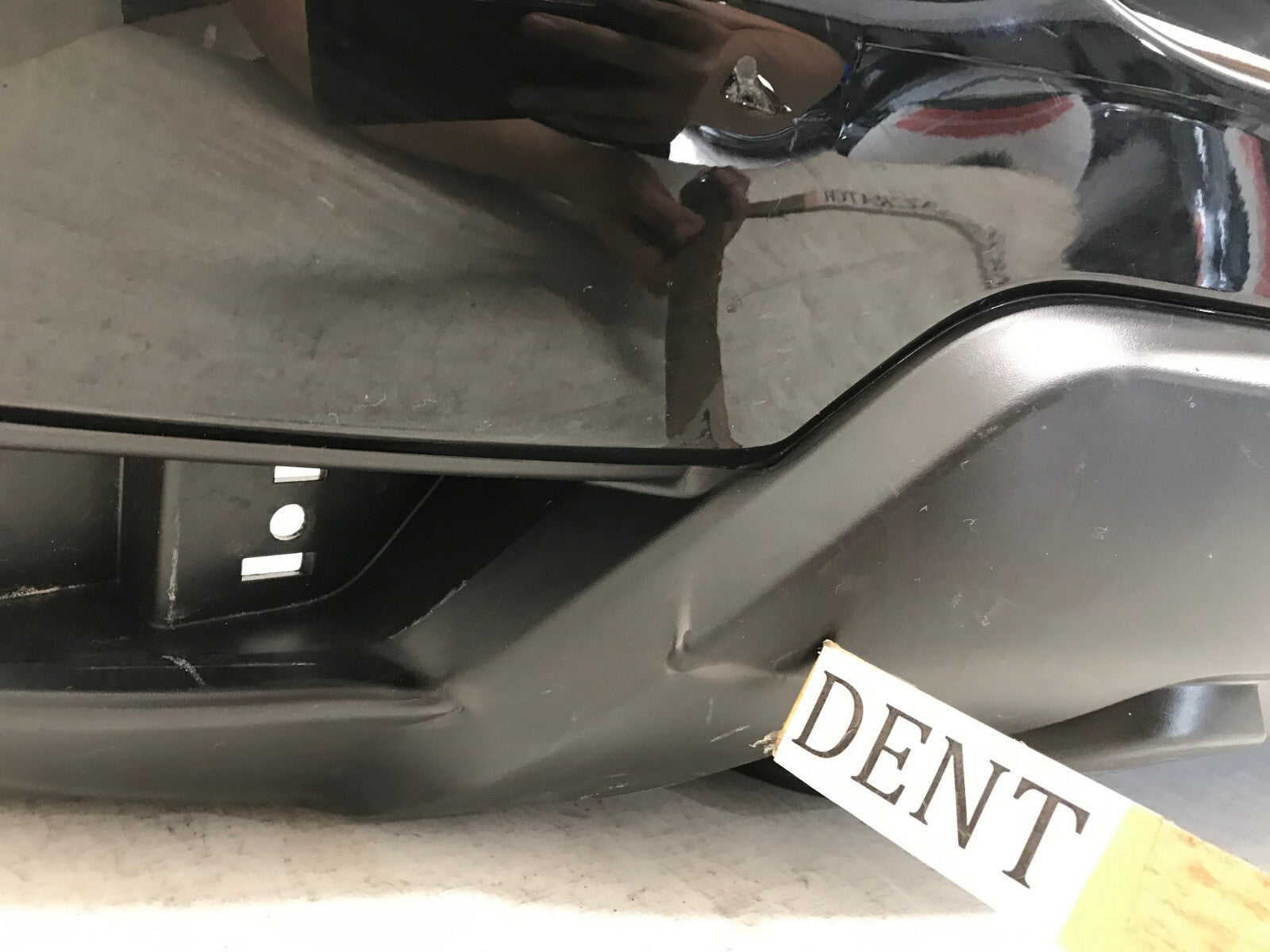 Rear Bumper Cover Nissan Rogue S SL SV SV Hybrid SL Hybrid Gray 2017-2019 OEM3