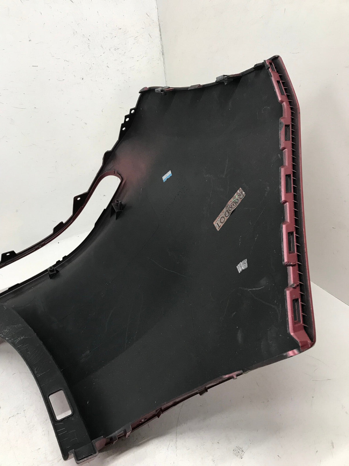 Rear Bumper Cover Kia Sportage EX LX SX Turbo w/Sensor Holes Red 17-19 OEM