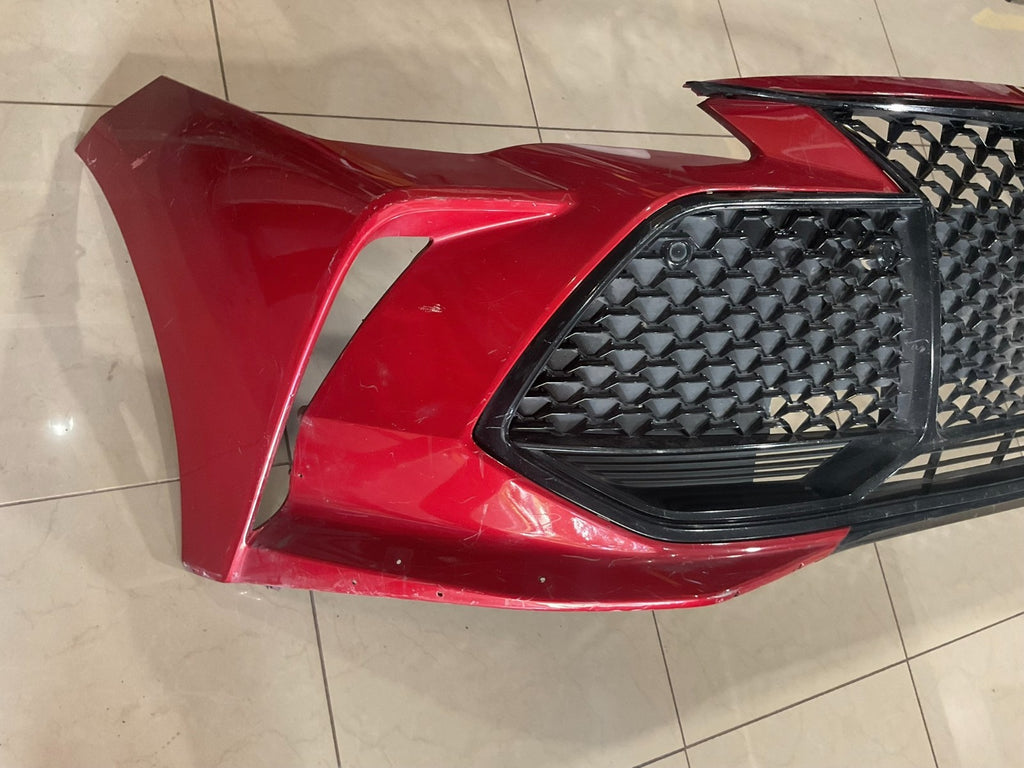 Front Bumper Cover Red Toyota Avalon Base Touring 4X7 2019 52119+07090 OEM