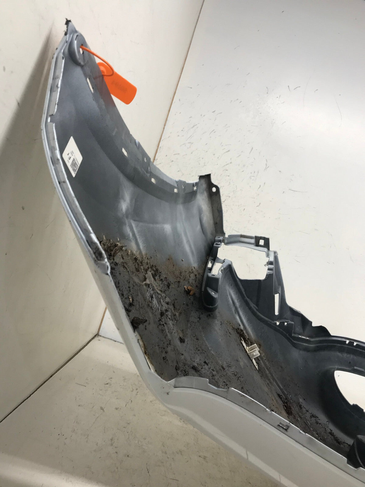 Front Bumper Cover White Lexus NX300h NX200T 15-17 w/Sensor Hole 52119-78050 OEM