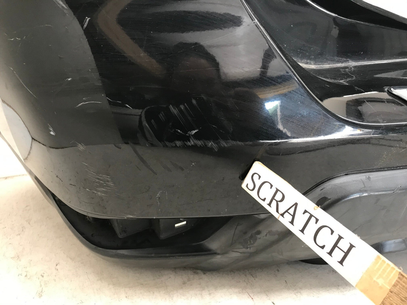 Rear Bumper Cover Black 2017-2018 Nissan Rogue S/SL/SV/SV Hybrid 85022-6FR0H OEM