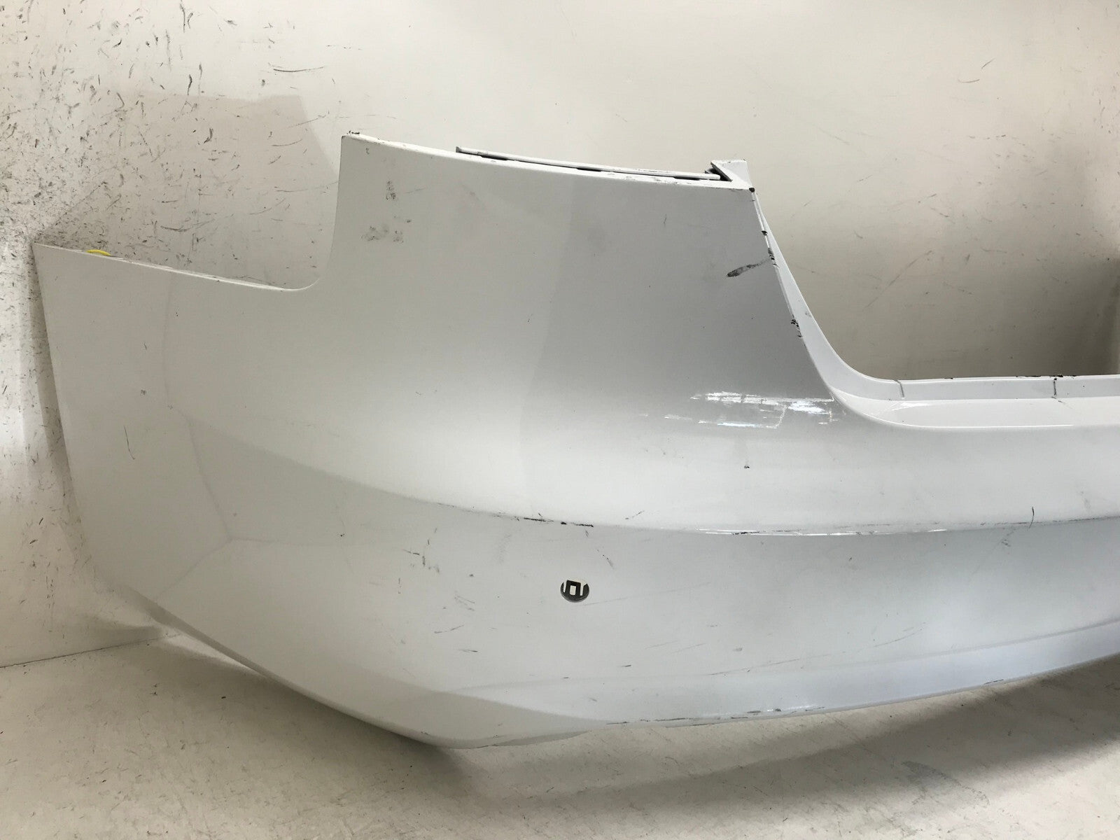 Rear Bumper LOCAL Audi A4 Allroad B8 w/Sensor Holes White 2013-2016 CAPA