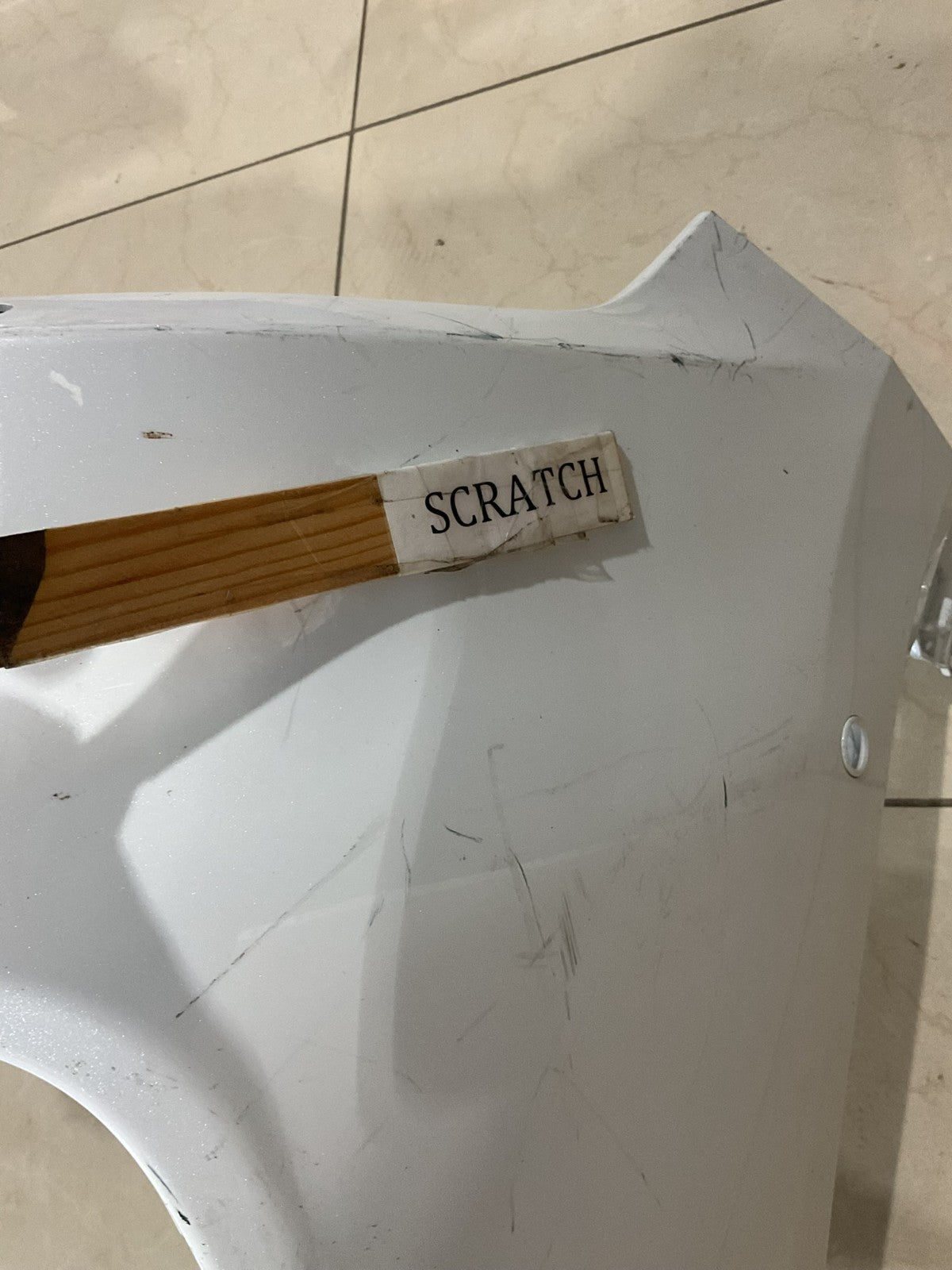 Front Bumper Cover White 2023 2024 Lexus RX350 F-Sport CAPA