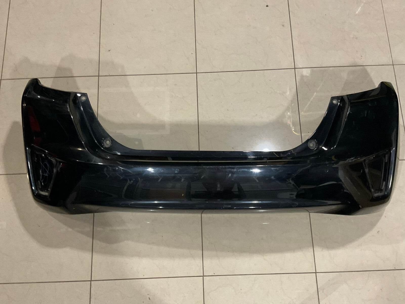 Rear Bumper Cover Black Honda Fit EX EX L LX DX 2015-2017 71501-T5R-A000 OEM