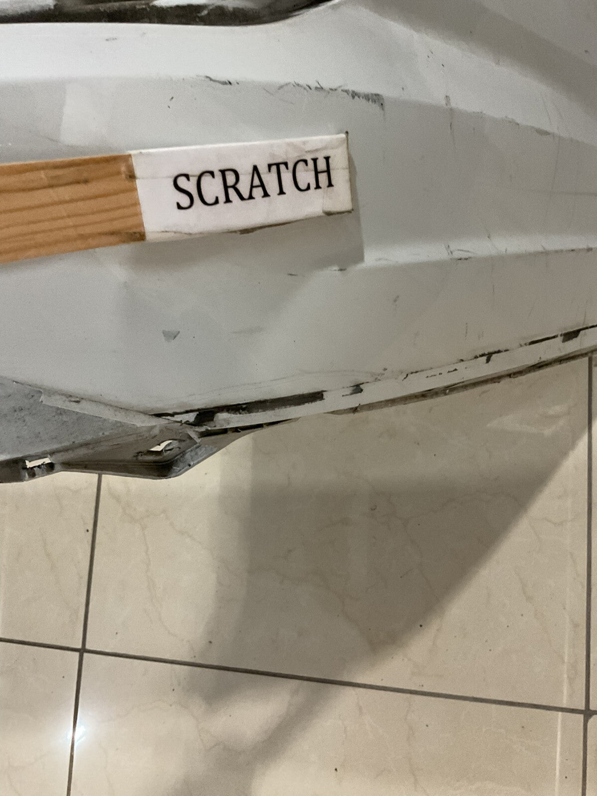 Rear Bumper Cover White 2019 2020 Volkswagen Jetta 17A+807+421 OEM