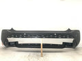 Rear Bumper Cover Black 2021-2022 Nissan Rogue Sport S/SV/SL w/Sensor Holes OEM
