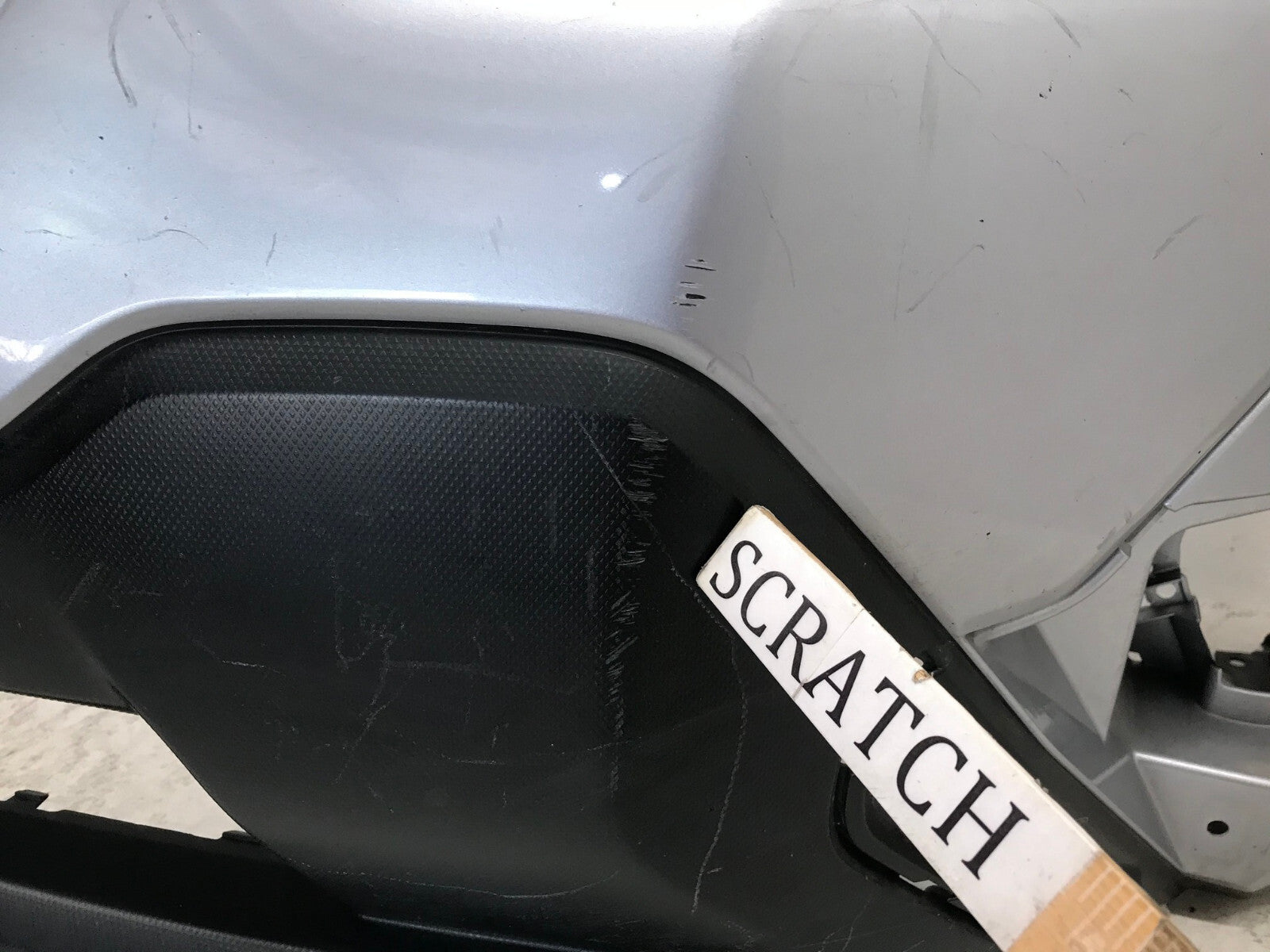 Front Bumper Cover Silver 2021-2023 Subaru Crosstrek Sport 57704FL040 OEM