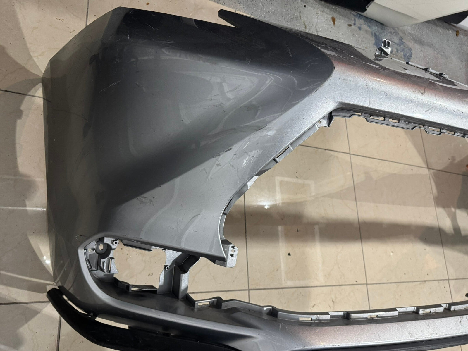 Front Bumper Cover Silver Toyota Sienna 2020 2021 2022 52119-08100 OEM
