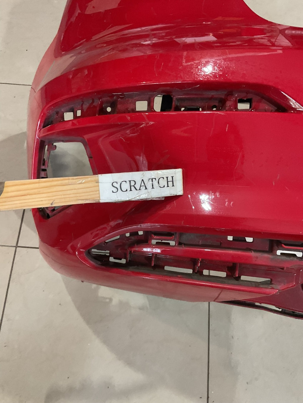 Rear Bumper Cover Red Audi A3 Sedan 2024-2025 8y5+807+511 OEM