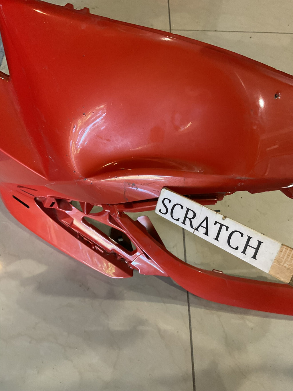 Front Bumper Cover Red Toyota Corolla Hatchback 2018-2020 52119-12G20 OEM