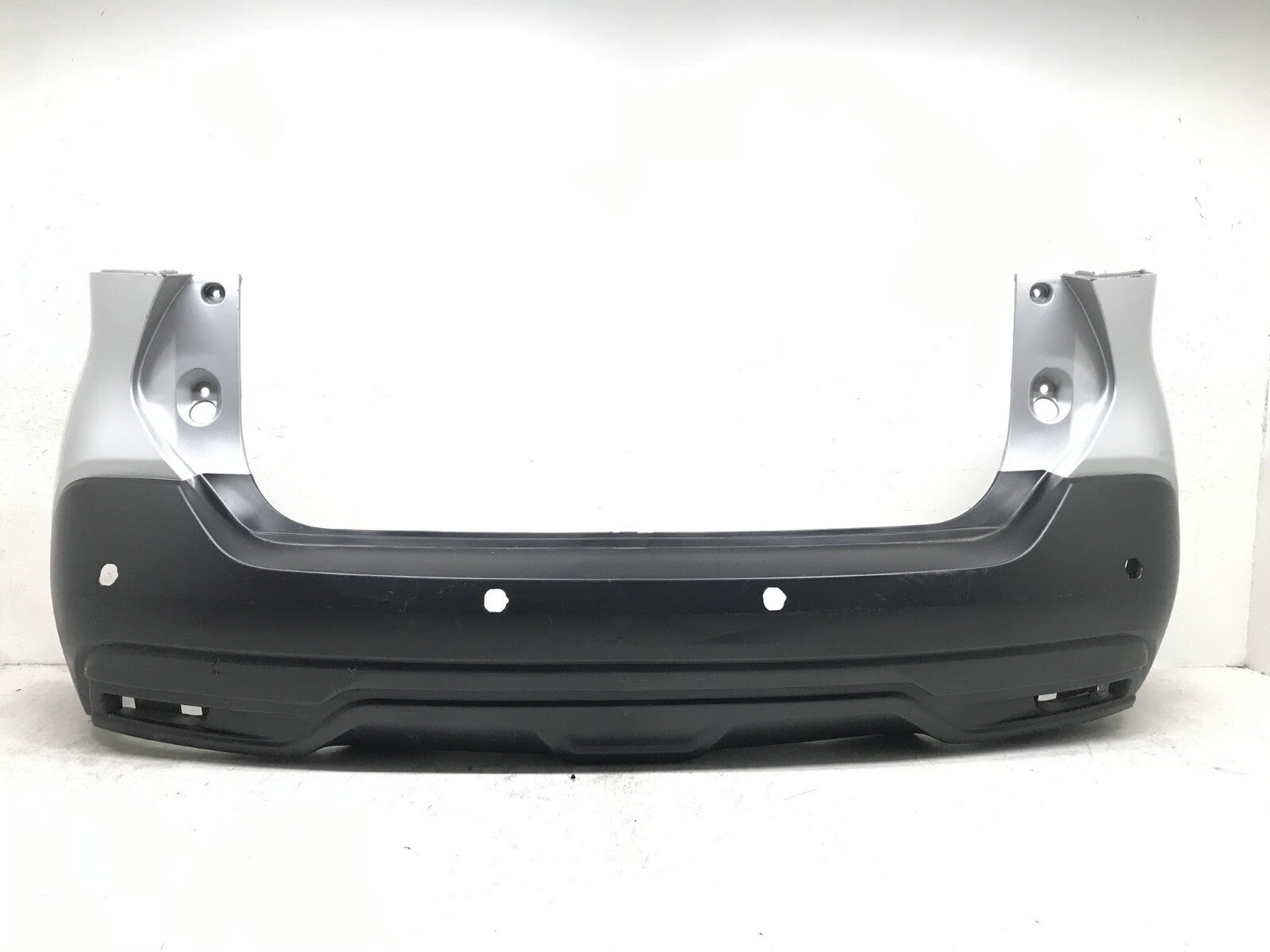 Rear Bumper Cover Nissan Kicks S SV w/Sensor Holes 2018 2019 85022-5RB0H OEM