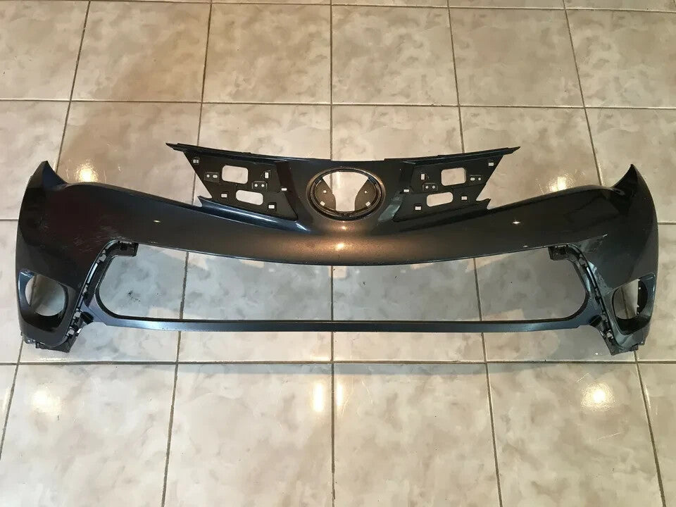 Front Bumper Toyota RAV4 LE/XLE/Limited w/o Sensors 2016-2017 OEM