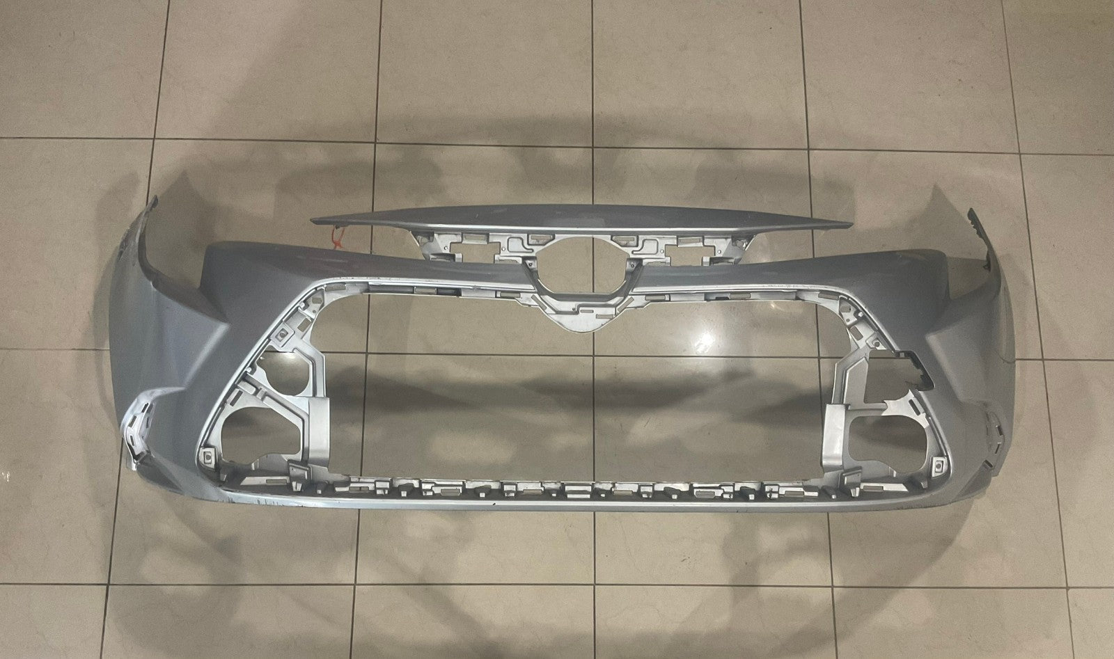 Front Bumper Cover Silver Toyota Corolla L LE XLE 2020-2025 CAPA