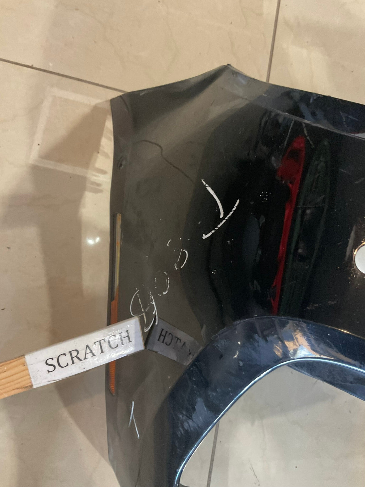 Front Bumper Cover Black BMW 530 2017 2018 2019 2020 7385336 OEM
