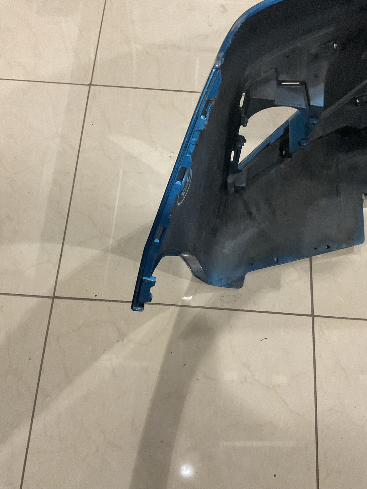 Front Bumper cover Blue Mitsubishi Space Star 2019 6400J973ZZ OEM