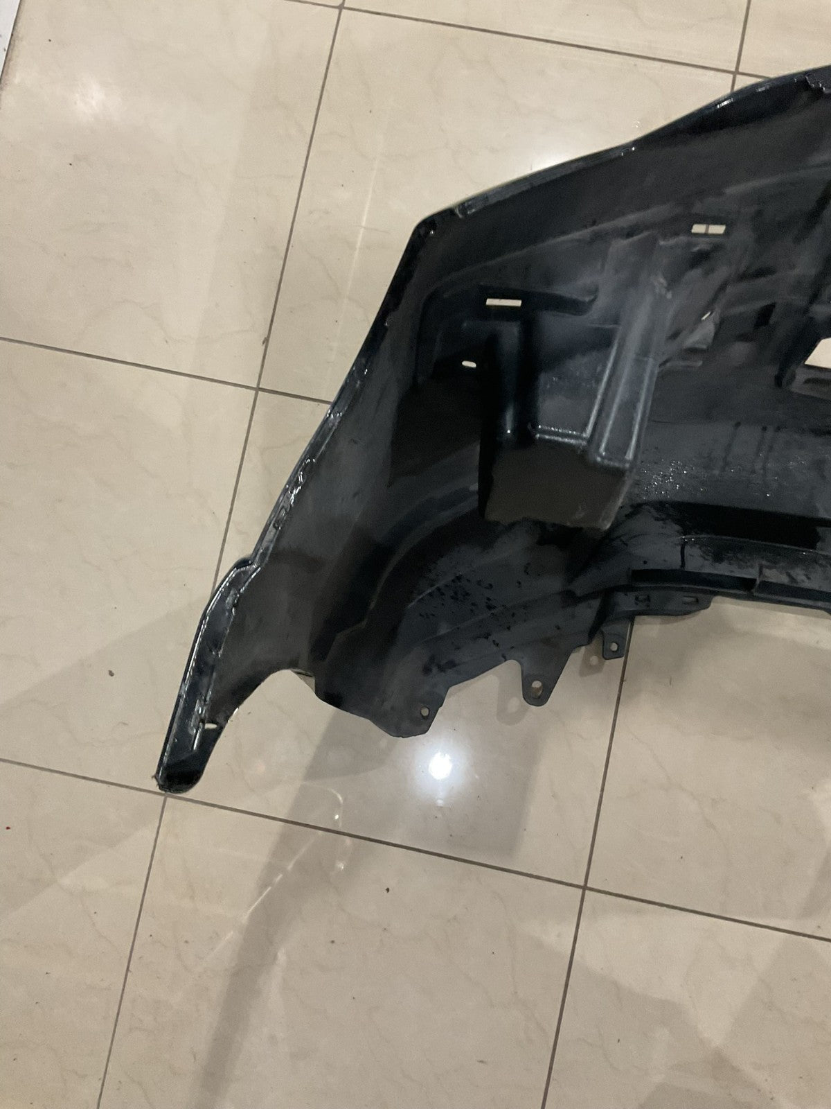 Front Bumper Cover Black 2014-2020 Toyota 4Runner Limited 52119+35140 OEM