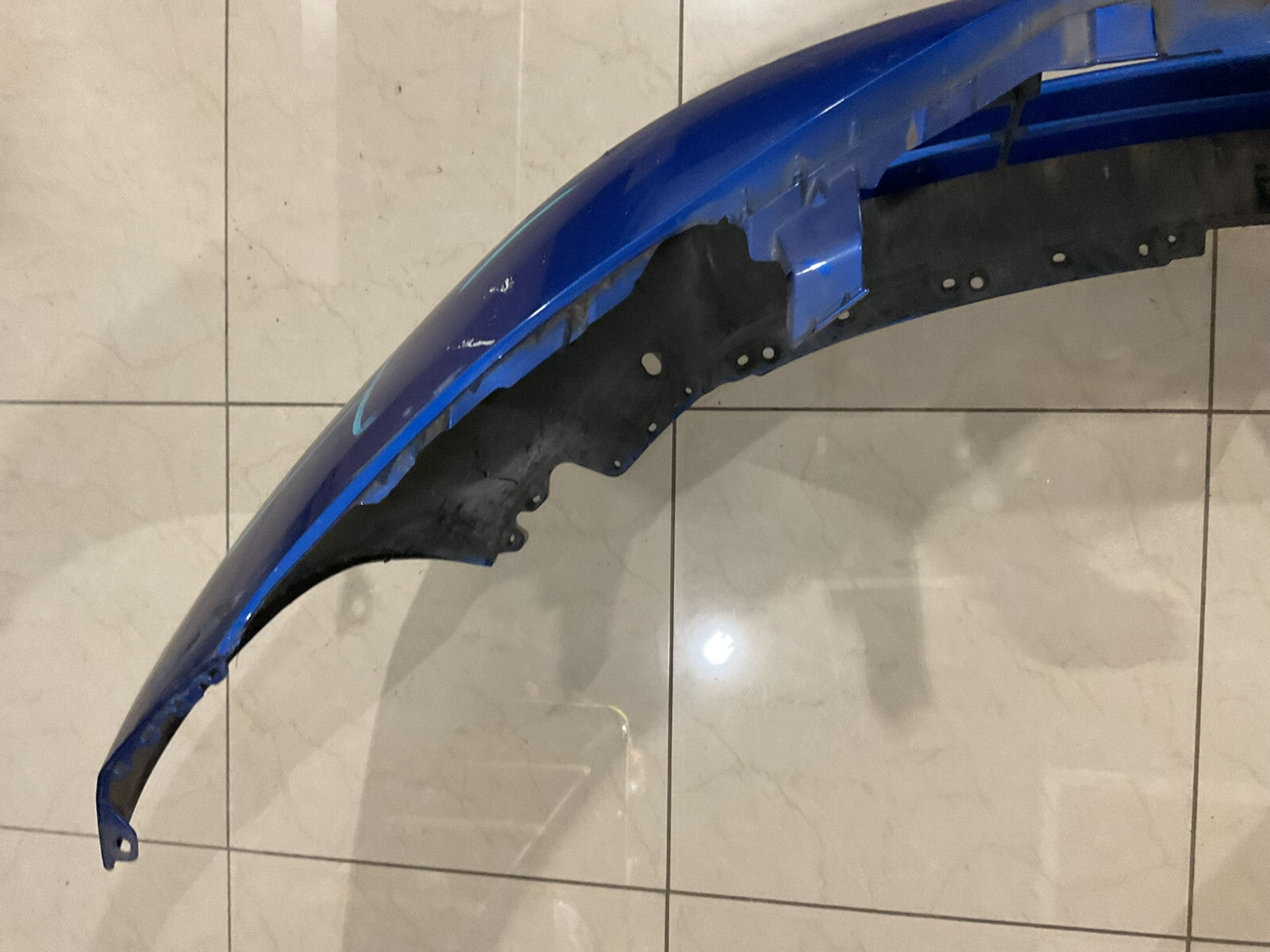 Front Bumper Cover Blue Nissan Versa Note 2014 15 2016 62022-3VY0H OEM