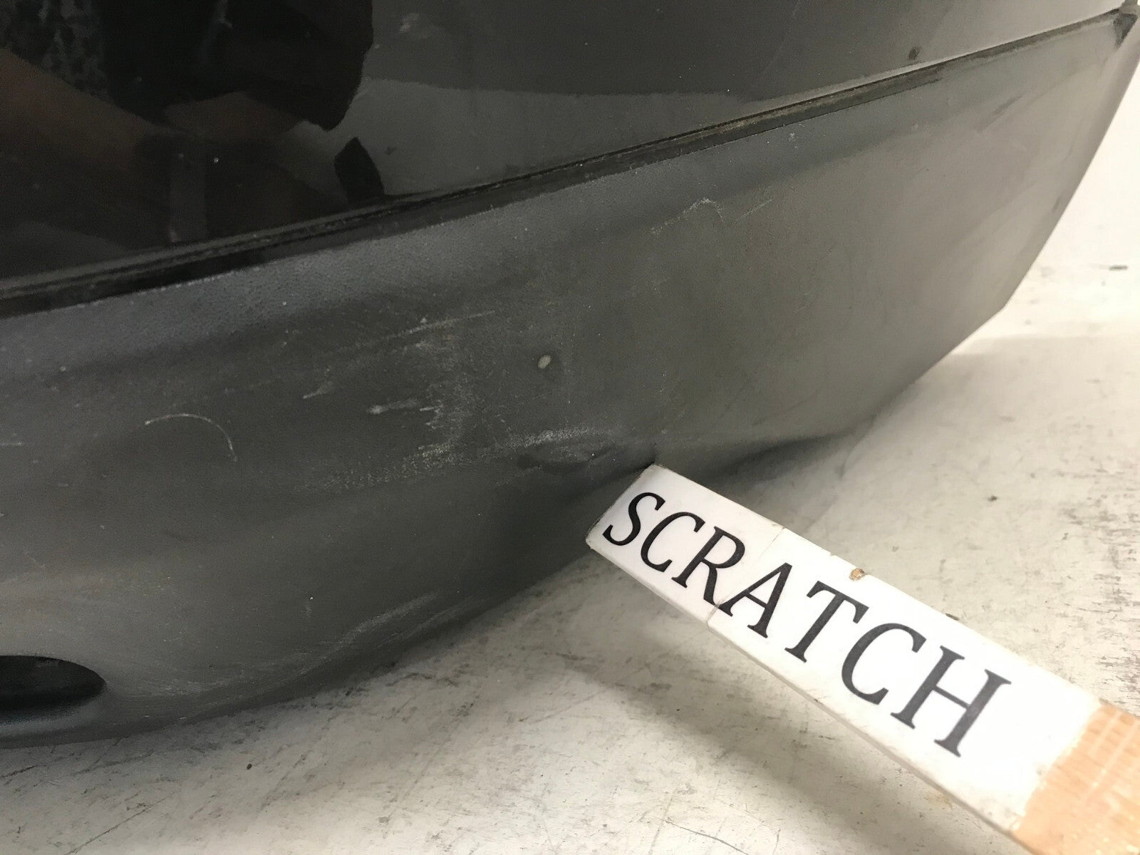 Rear Bumper Cover Black Nissan Rogue S SL SV 2014-2016 85022-9TA0H OEM