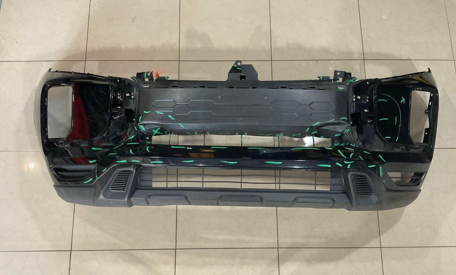 Front Bumper Cover Black 2020-2022 Mitsubishi Outlander SPORT 6400J611ZZ OEM