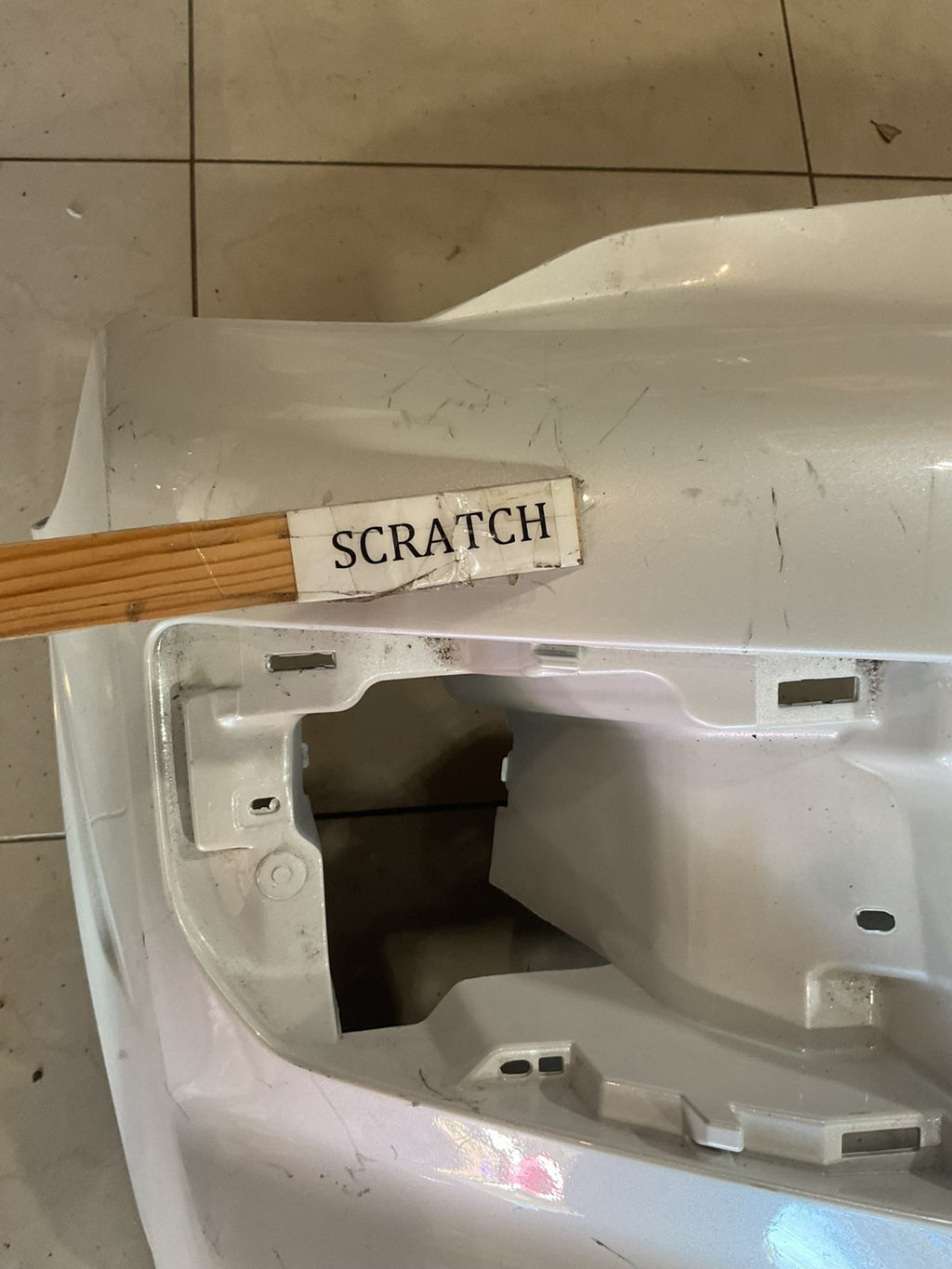 Front Bumper Cover White 2014-2023 Toyota 4Runner CAPA