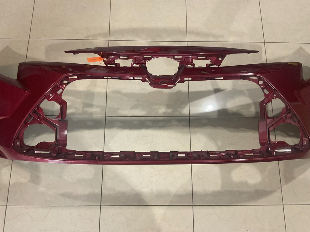 Front Bumper Cover Red 2020 2021 2022 Toyota Corolla L LE XLE CAPA