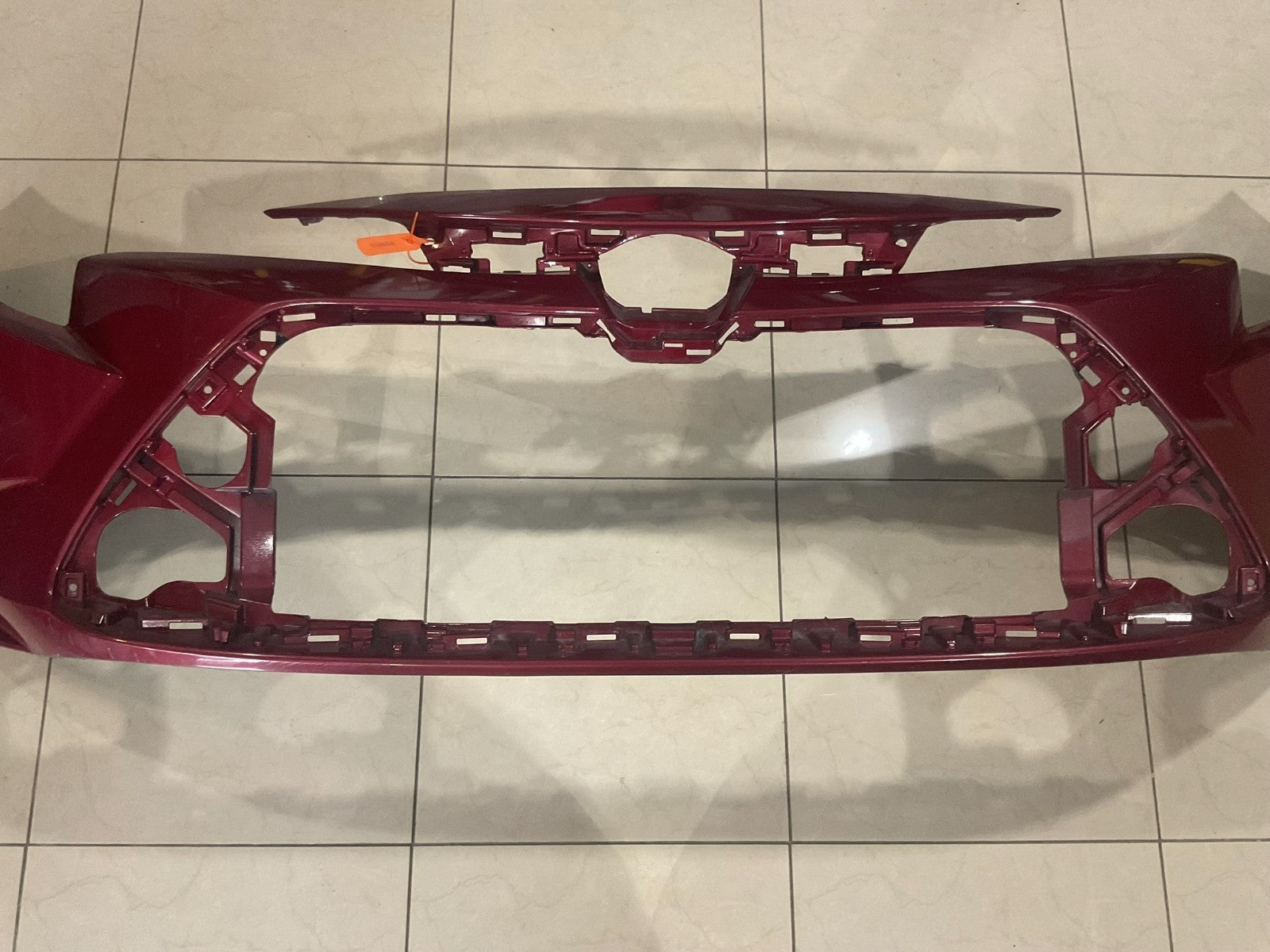 Front Bumper Cover Red 2020 2021 2022 Toyota Corolla L LE XLE CAPA