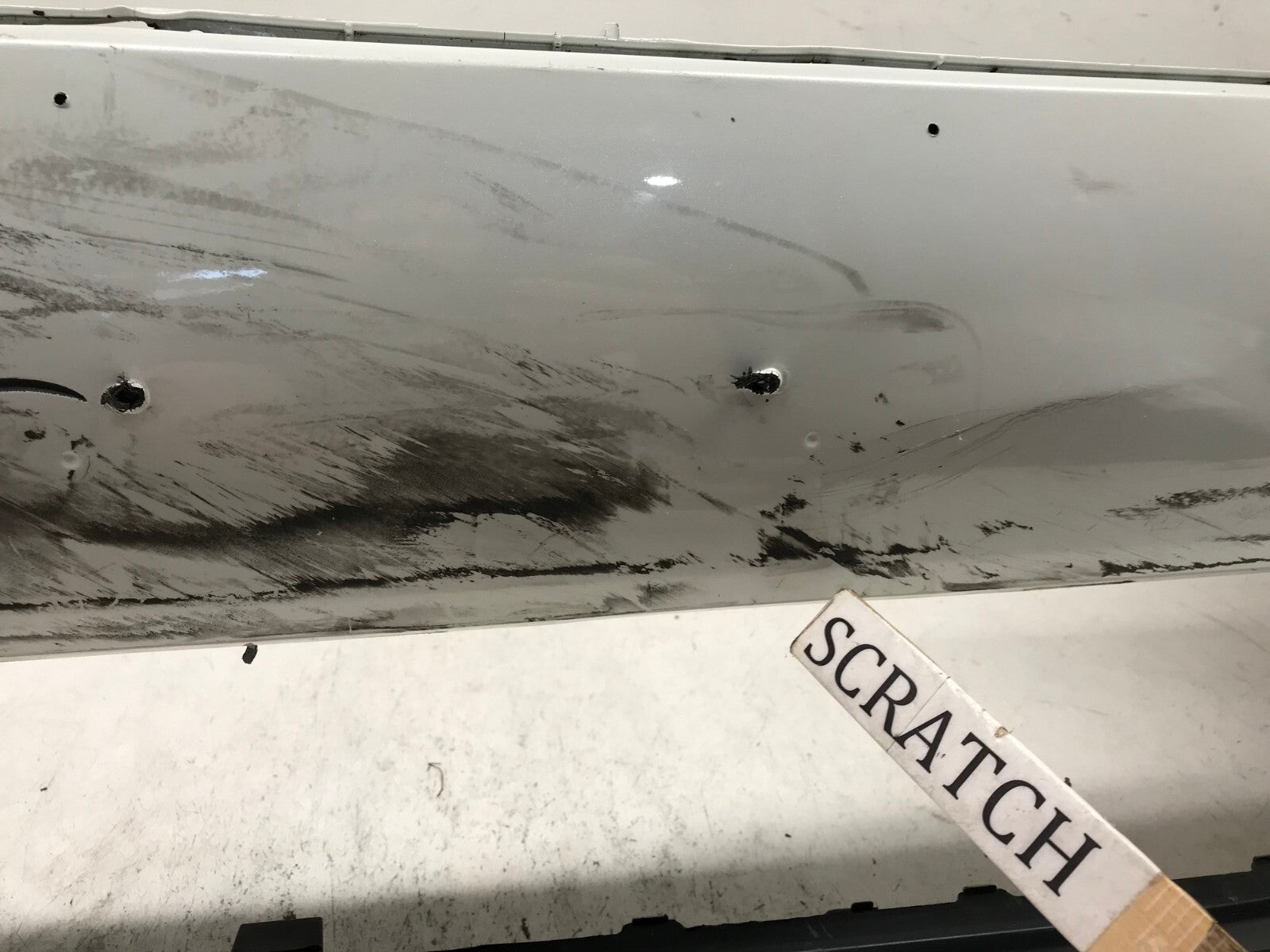 Front Bumper Cover Toyota Highlander Base Ltd SE+ White 11-13 52119-0E120 OEM2