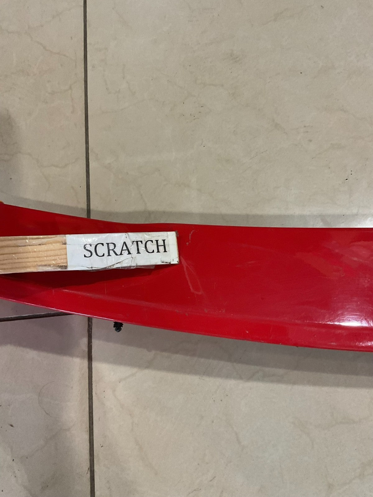 Rear Spoiler Red 2014-18 Chevrolet Corvette C7 Z51 22847401 OEM